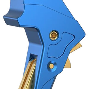 Tyrant CNC TDMPTRIGFSCBLUE/GOLD   Blue Fits S&W M&P Full-Size & Compact