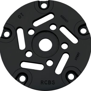 RCBS 88929 Pro Chucker 5 Shell Plate Size #6 Black Steel