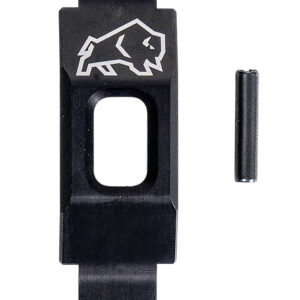 Tapco TAP22064  Trigger Guard Straight Black Aluminum For AR-15