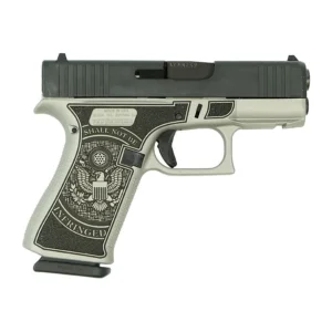https3A2F2Fmedia.chattanoogashooting.com2Fimages2Fproduct2FGLUX4350201FR2NDA2Fglock 43x fs 9mm w front rails 2nd amendment.psd 0002 right