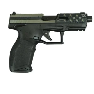 https3A2F2Fmedia.chattanoogashooting.com2Fimages2Fproduct2FTX12TX22141EN12Ftaurus tx22 flag slide handgun 22 lr 16rd magazines 2 4 6 threaded barrel flag slide black frame tx12tx22141en1 0001 Rig
